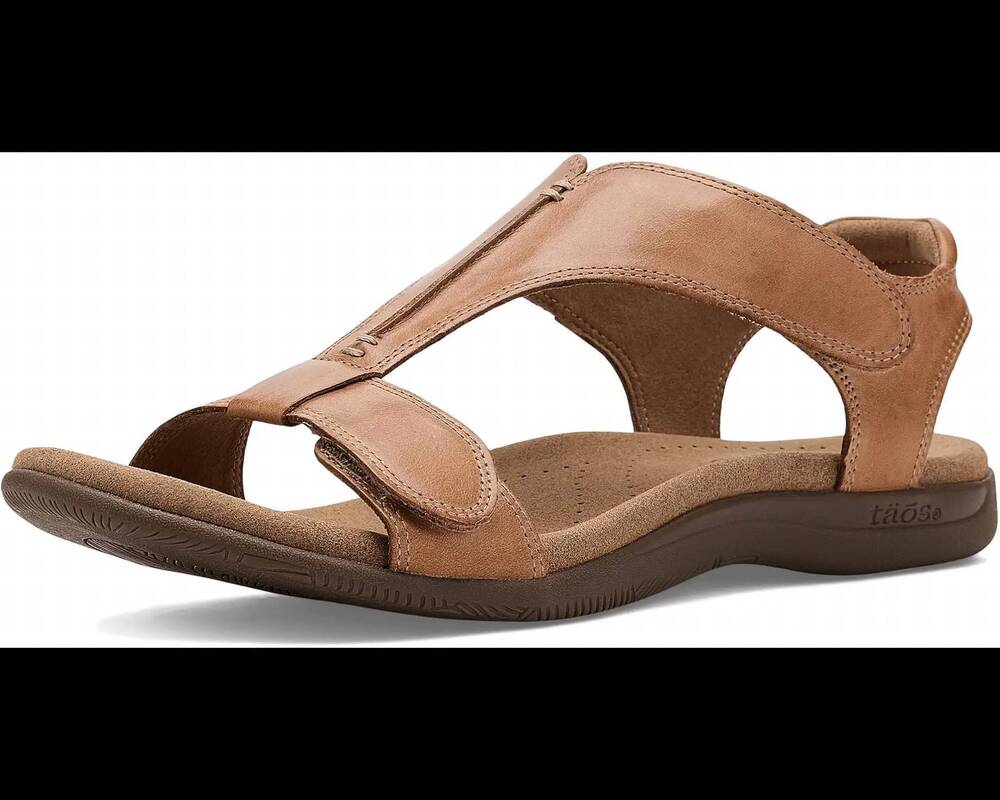 NEW TAOS women's the show sandal in caramel